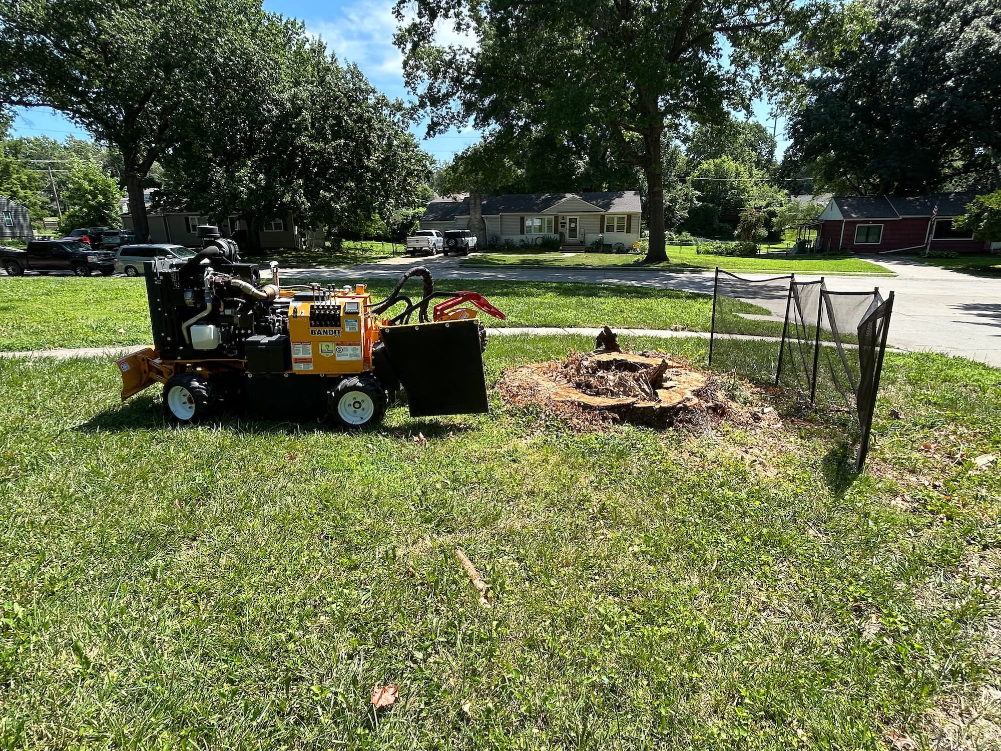 Stump Grinding in Kansas City